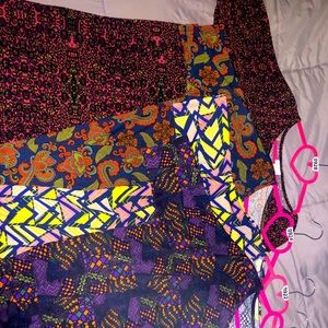 Lot Of 4 LuLaRoe Irma Shirts Medium NWT